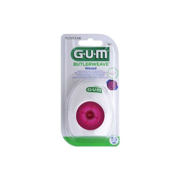 gum butlerweave filo interdentale cerato 55 metri