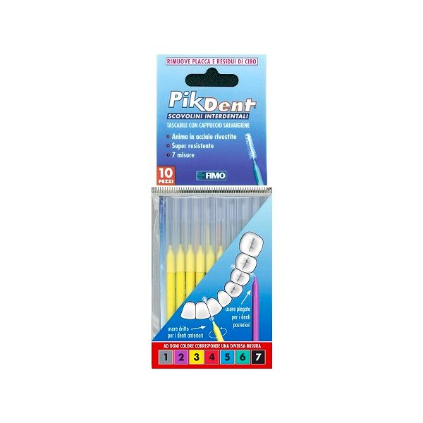 fimo srl pikdent scov.3 giallo0,6mm10pz