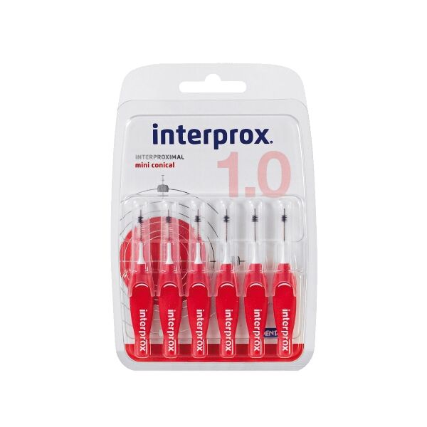 interprox 4g m-conico rosso 6pz