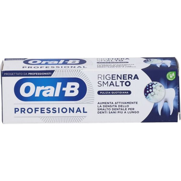 oral-b dentifricio professional rigenera smalto pulizia quotidiana 75 ml