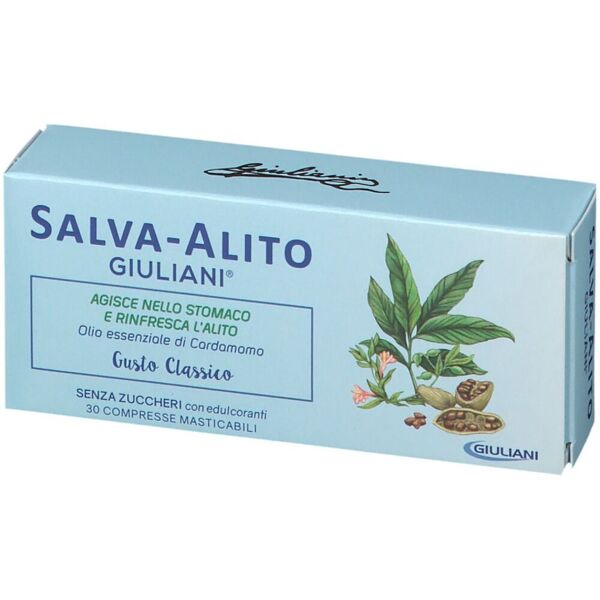 giuliani salva-alito salva alito giuliani gusto classico 30 compresse masticabili