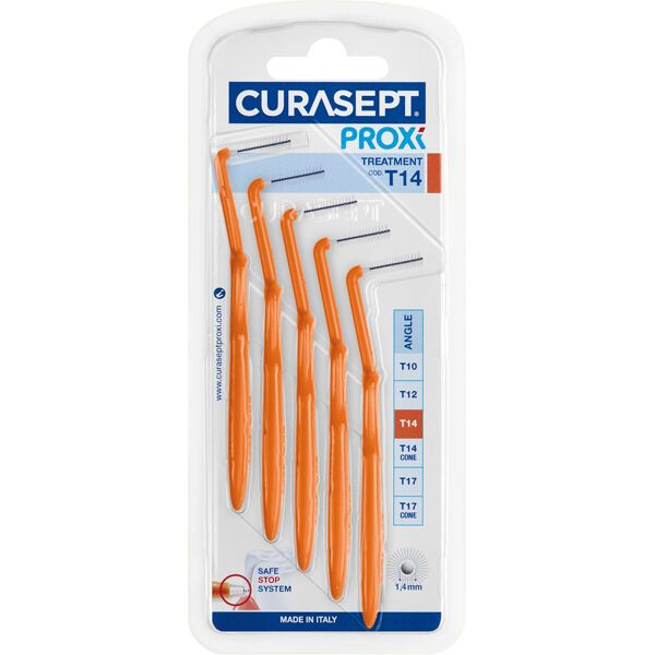 curasept proxi angle treatment t14 iso 4 scovolino arancio 5 pezzi