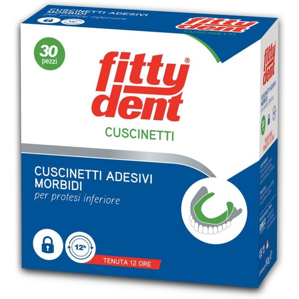 fittydent cuscinetti adesivi 30 pezzi