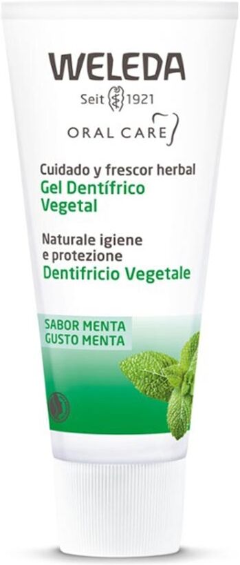 Weleda Gel Dentifricio Vegetale per Gengive Sensibili, 75ml