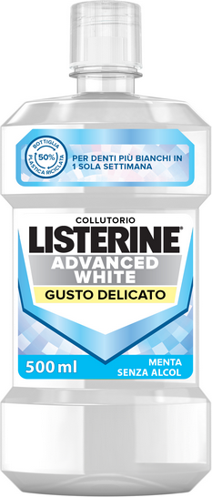 Johnson & Johnson Advanced White Delicato Listerine® 500ml