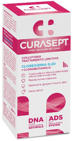 Curasept Collutorio Ads Dna Trattamento Lenitivo 200 Ml