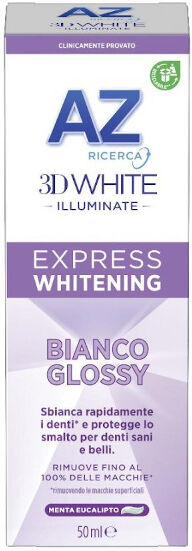 Procter & Gamble Srl Az 3d Express Whitening Dentifricio Bianco Glossy