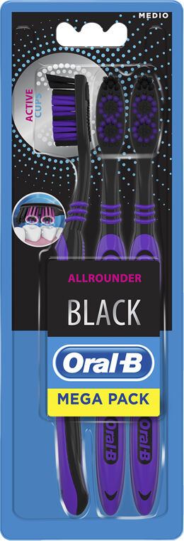 Oral-B Oralb All Rounder Black Spazz