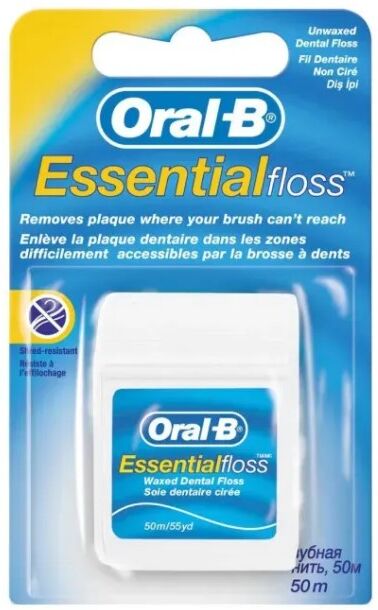 Oral-B Essentialfloss Filo Interdentale Non Cerato 50 metri