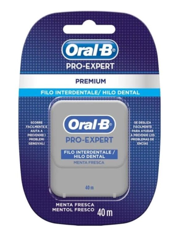 Oral-B Pro-Expert Filo Interdentale Per Denti Sensibili 40 m