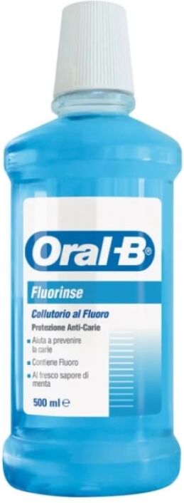 Oral-B Fluorinse Collutorio Anti-Carie al Fluoro 500 ml