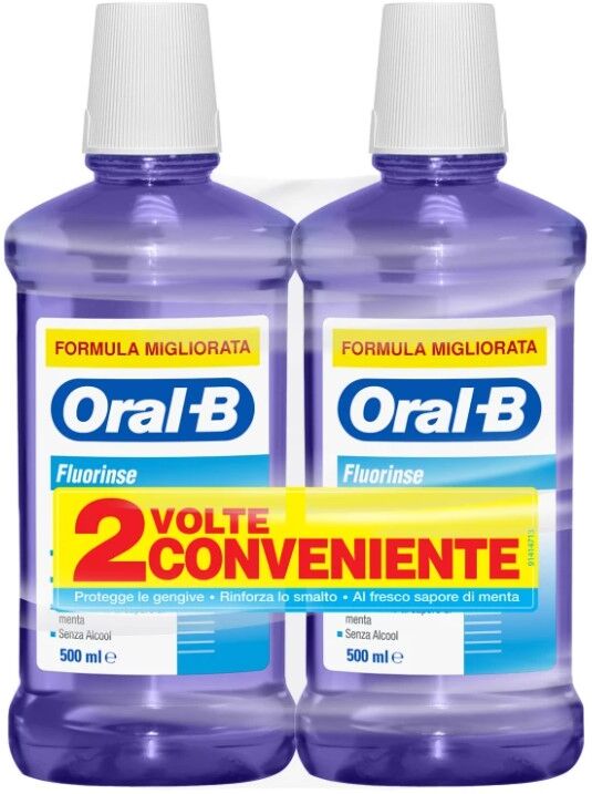 Oral-B Collutorio Fluorinse Duopack 2x500 ml