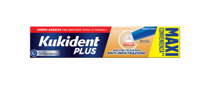 Kukident Plus Sigillo Anti Infiltrazioni Aroma Neutro 57 g