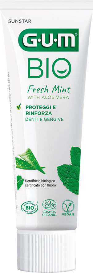 Gum Bio Dentifricio Fortifica e Rinforza Denti e Gengive 75 ml