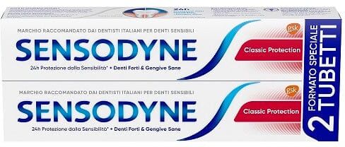 SENSODYNE Classic Protection Dentifricio 2 x 75 Ml