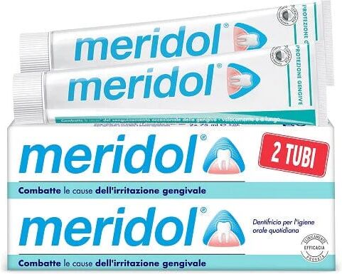 MERIDOL Original Dentifricio Protezione Gengive 2x75 Ml