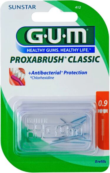 GUM Proxabrush Classic Scovolino 0,9 Mm 8 Pezzi