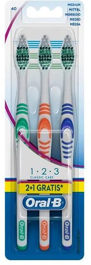 Oral-B 123 Classic Care Spazzolino 40 Setole Morbide