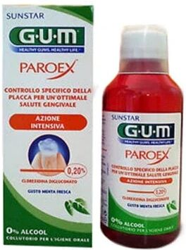 GUM Paroex 0,2 Collutorio Clorexidina 300 Ml