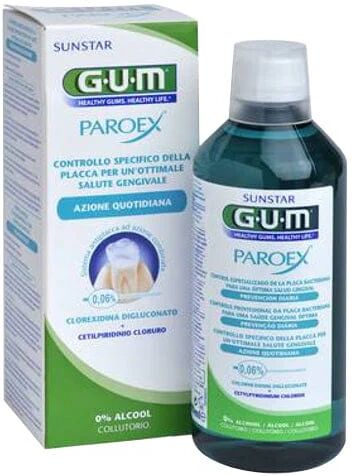 GUM Collutorio Paroex 0,06% Chx 500 Ml