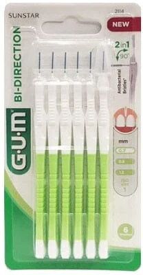 GUM Bi-direction Scovolino Ultra Fine 6 Pezzi