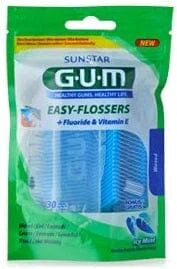 GUM Easy-flossers Forcella 30 Pezzi