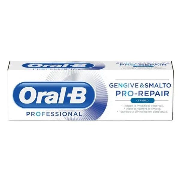 Oral-B Professional Dentifricio Pro-repair Gengive & Smalto Classico 75 Ml