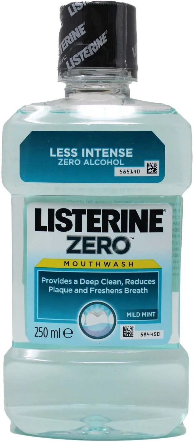 Listerine Collutorio  Mild Mint Zero Alcol 250 ml