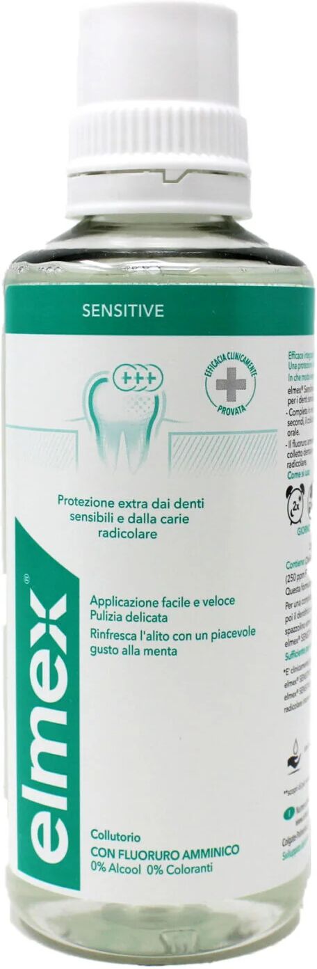 Elmex Collutorio Sensitive Protezione Extra Per Denti E Carie Sensibili 400 ml