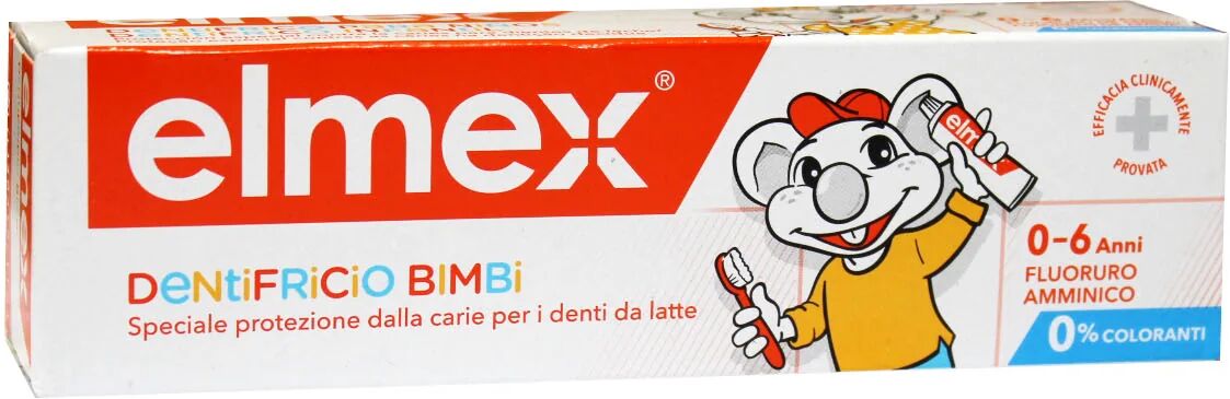 Elmex Dentifricio Per Bimbi Da 0 A 6 Anni 50 ml