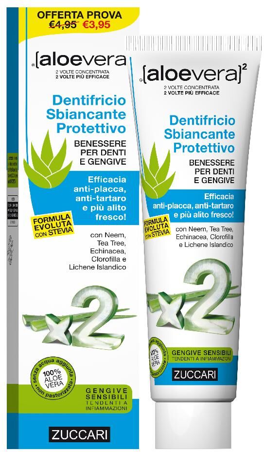 Zuccari Srl Aloevera2 Dentifricio Stevia