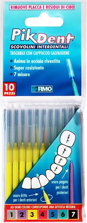 FIMO Srl PIKDENT Scov.3 Giallo0,6mm10pz