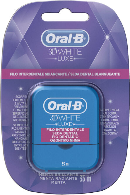 procter & gamble srl procter & gamble oral-b filo interdentale sbiancante 3d luxe 35mt