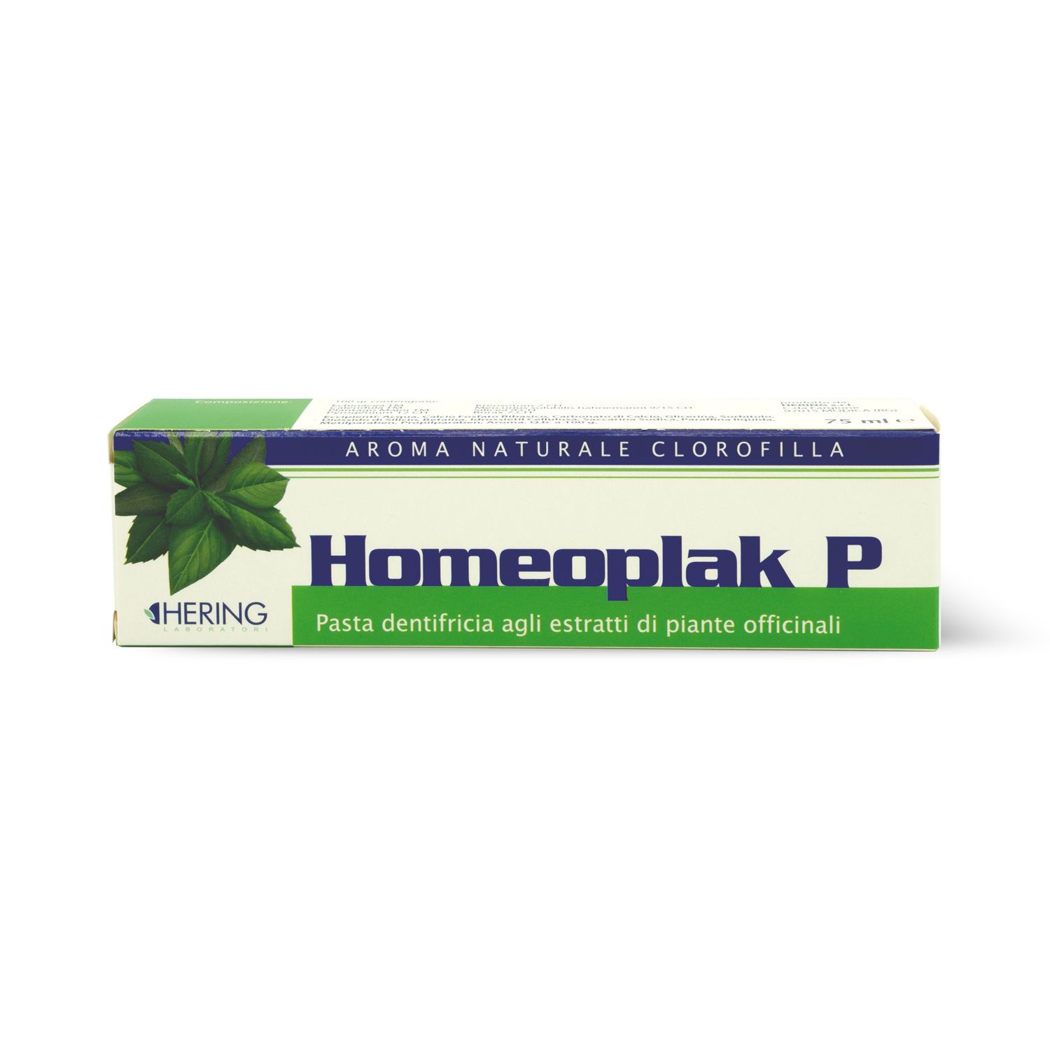 Hering Homeoplak Dentifricio Clorofilla 75ml