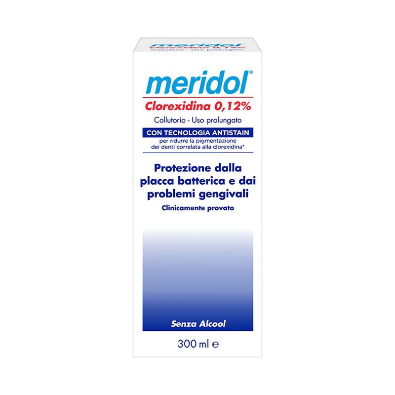 Meridol Collutorio Clorexidina 0,12% Problemi Gengivali 300ml