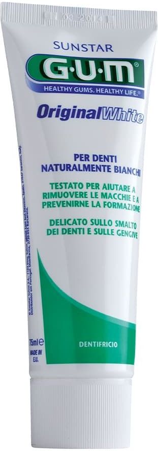 Gum Original White Dentifricio 75ml