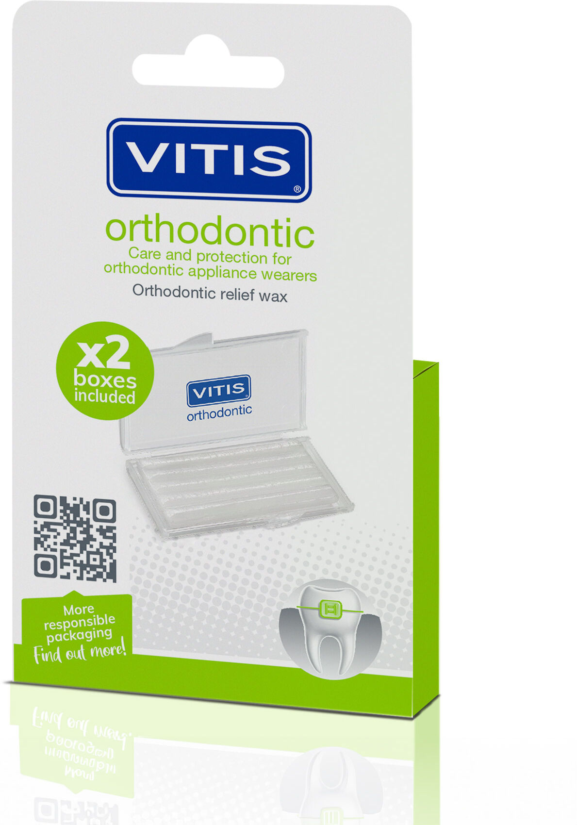 Dentaid Vitis Orthodontic Cera Ortodontica 2 Confezioni