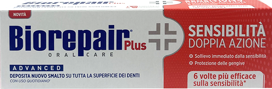 Biorepair Dentifricio Plus Advanced Sensibilità Doppia Azione 75ml