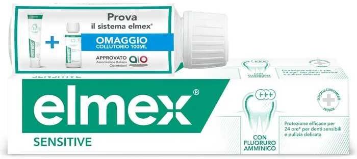 Elmex Sensitive Dentifricio 75ml Collutorio 100ml