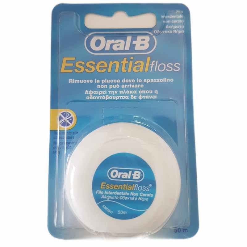 Oral-b Essential Filo Interdentale Non Cerato 50m