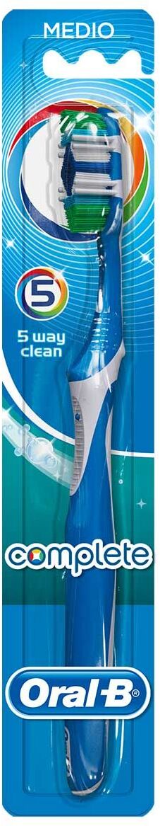 Oral-b Spazzolino Manuale Medio Complete 5 Way Clean 1 Pezzo