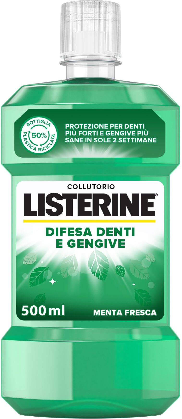 Listerine Collutorio Difesa Denti E Gengive 500ml