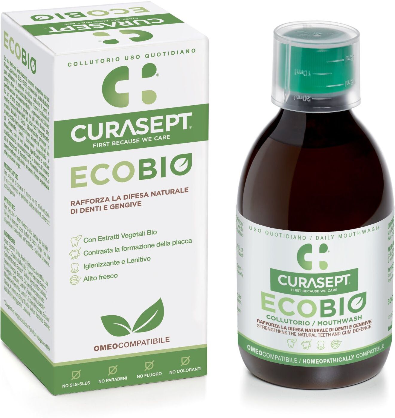 Curasept Collutorio Ecobio 300ml