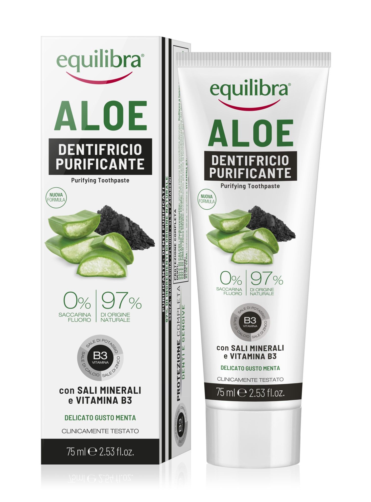 Equilibra Aloe Dentifricio Purificante 75ml