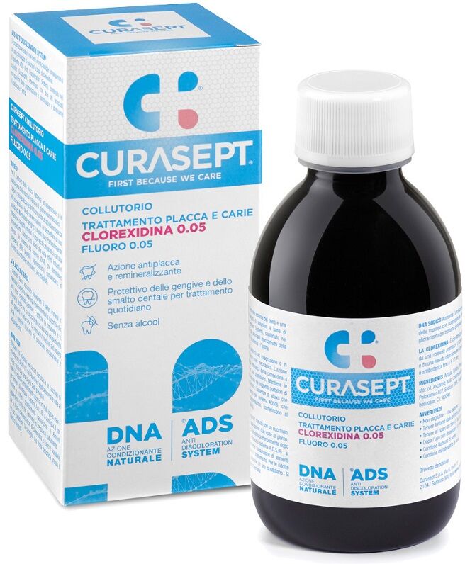 Curasept Collutorio Trattamento Placca e Carie 200 ml