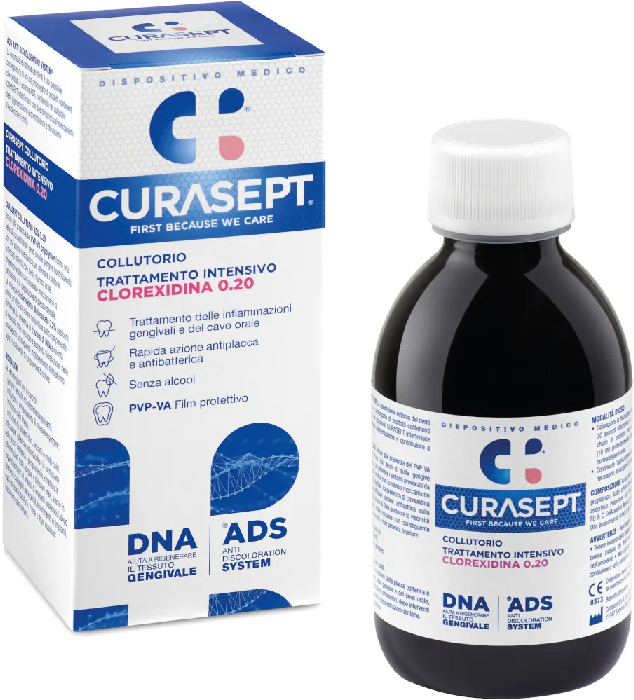 Curasept Collutorio Intensivo Clorexidina 0,20%