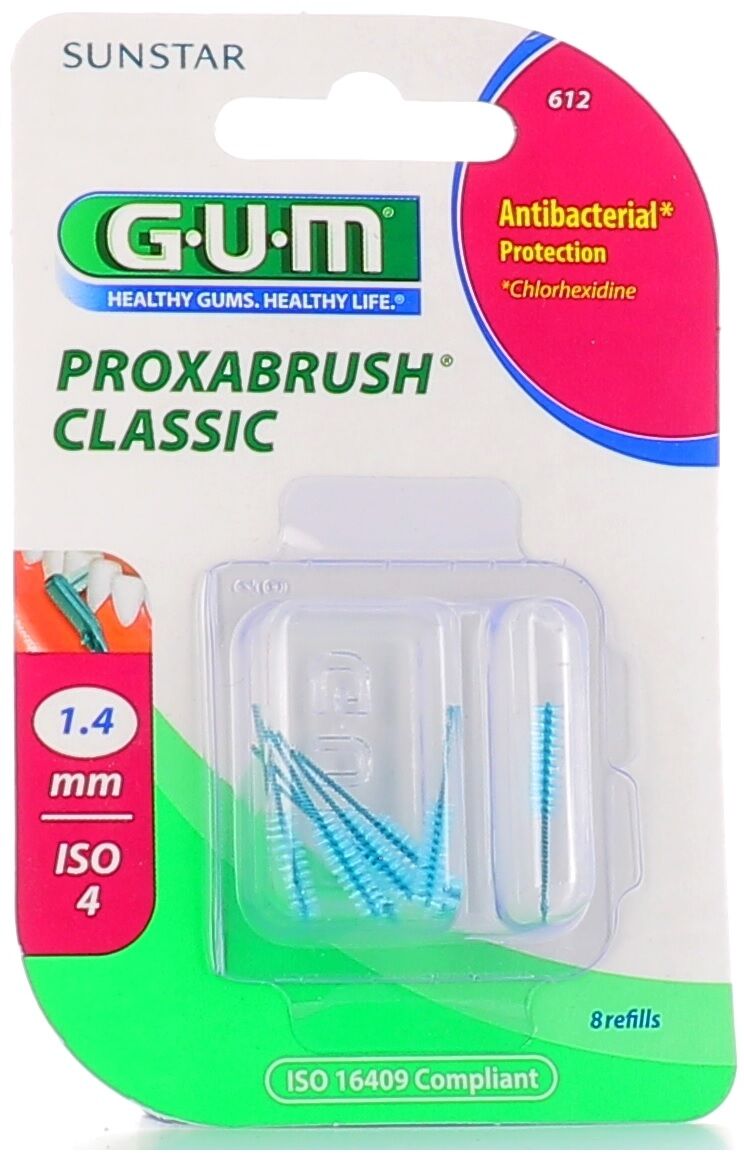 Gum Sunstar Proxabrush 612 Scovolino 8 pezzi