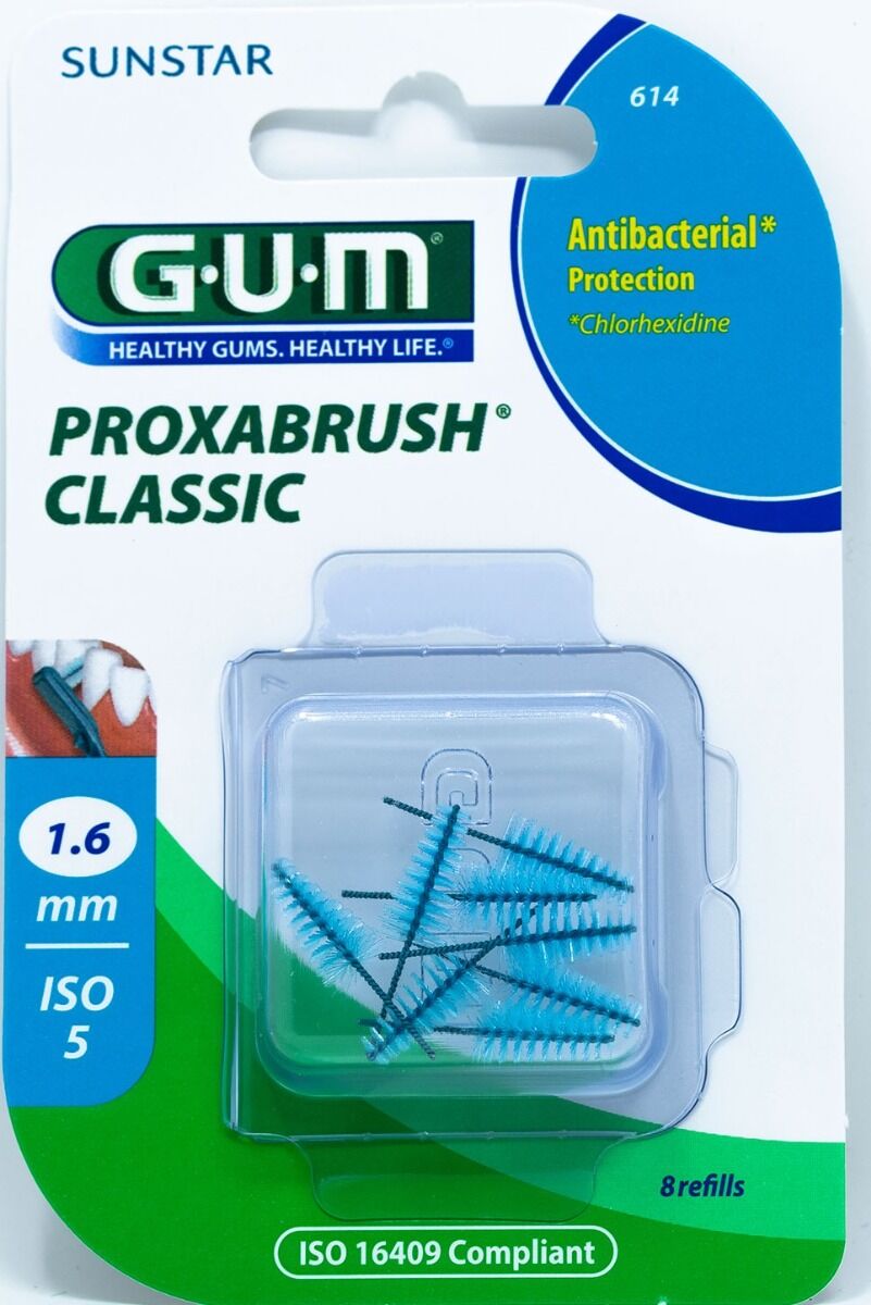 Gum Sunstar Proxabrush 614 Scovolino 8 pezzi