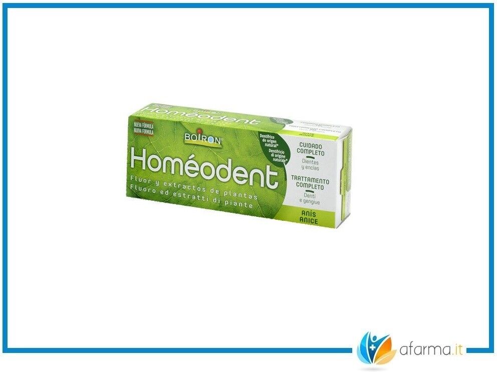 Boiron Homeodent dentifricio anice nuova formula