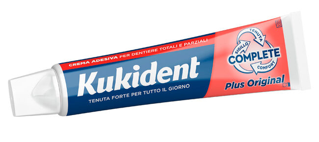 procter_gamble Kukident Plus Original Crema Adesiva per le protesi Tubo 65 grammi